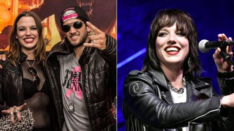 LZZY HALE expresses her admiration for brother AREJAY HALE from HALESTORM