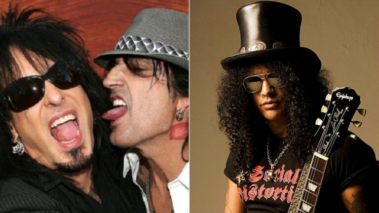 TOMMY LEE Recalls A Rare Moment Of SLASH: “NIKKI Puts His Ball Right On SLASH’s Chin”