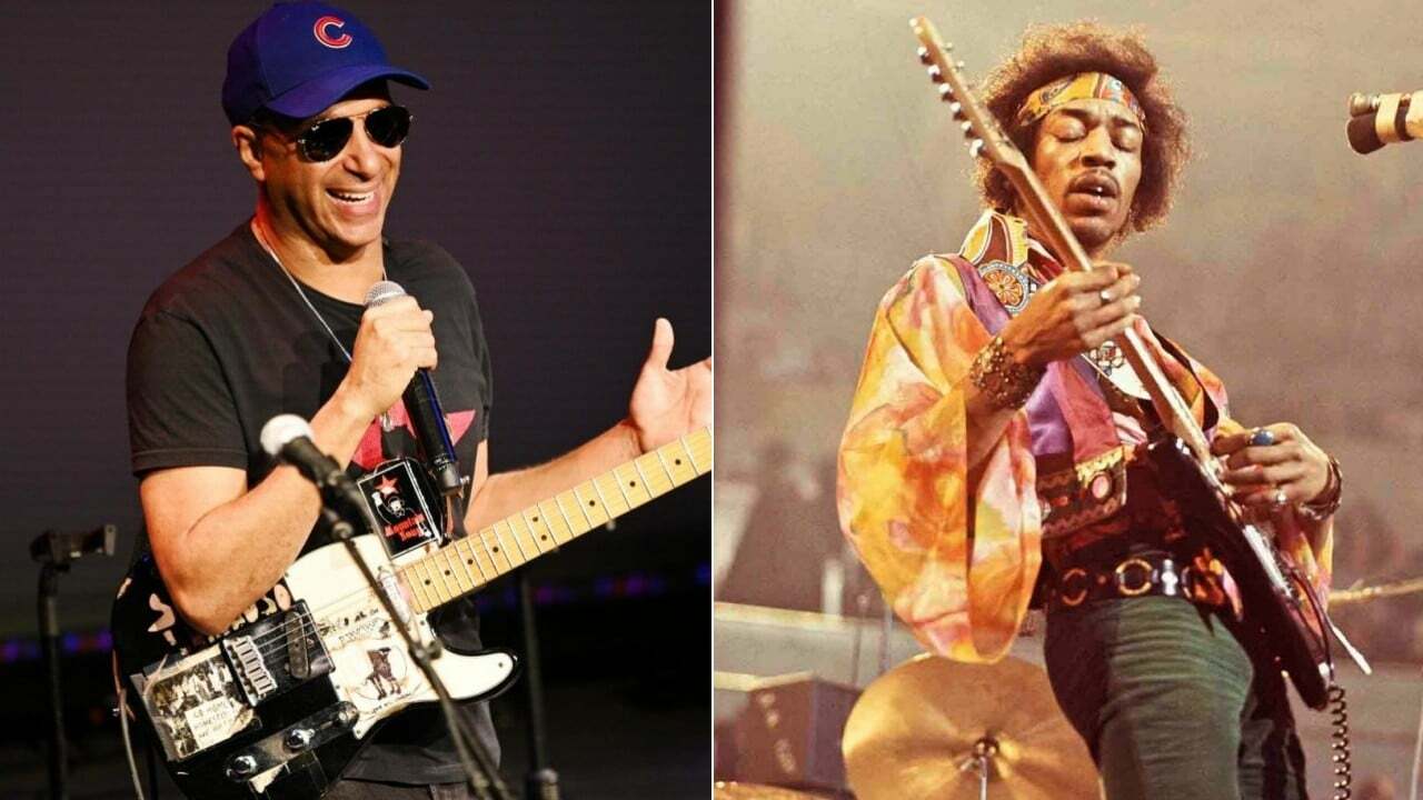Tom Morello and Jimi Hendrix