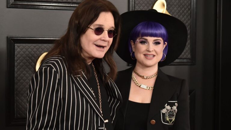 Ozzy Osbourne Bites Pacifiers With His Daughter