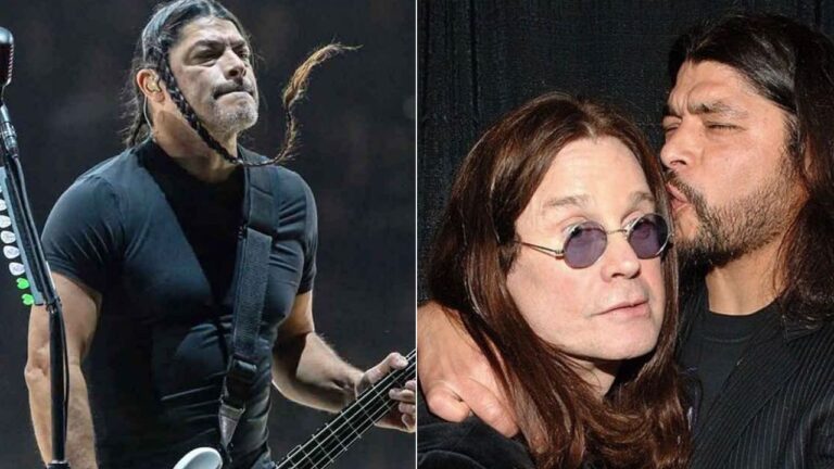 Metallica’s Robert Trujillo Sends Respects For Ozzy Osbourne Using A Golden Pose