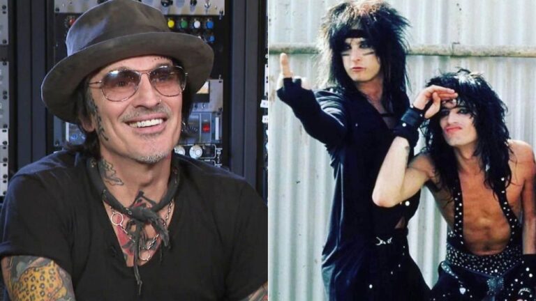 Motley Crue’s Tommy Lee Reveals A Rare Make-Up Photo To Celebrate Nikki Sixx’s Birthday