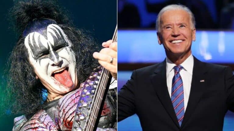 KISS’s Gene Simmons Celebrates Joe Biden’s Victory With A Special Message