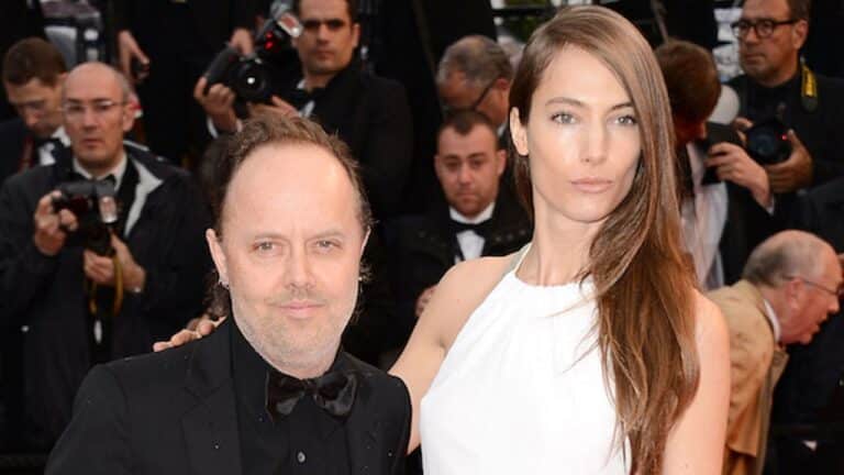 Metallica’s Lars Ulrich’s Wife Shows Off Fit Body While Wearing Only Panties