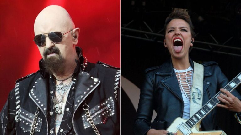 Judas Priest’s Rob Halford Looks Gorgeous In Lzzy Hale’s “Heels”