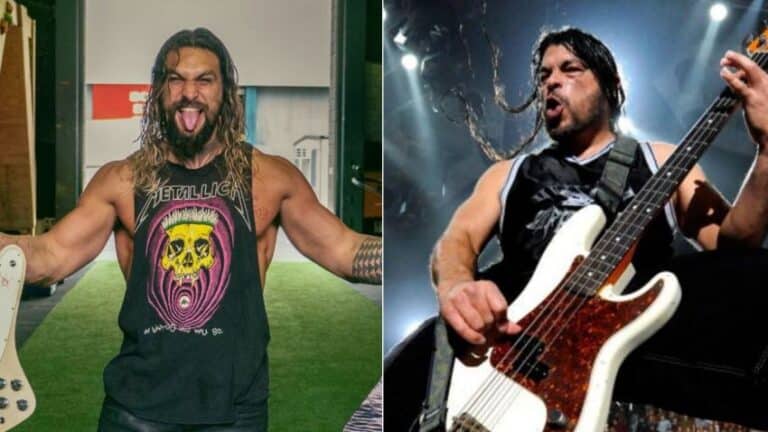 Jason Momoa Lives With Metallica, Says Robert Trujillo Is His ‘Spirit Animal’