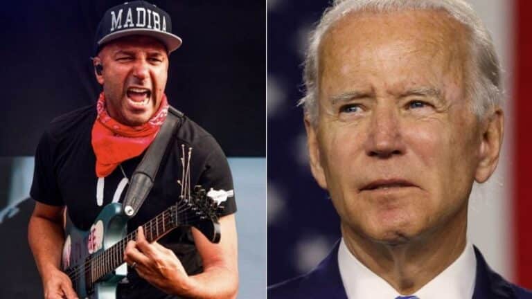 RATM’s Tom Morello Blasts Joe Biden: “But Somehow We Found Money To Bomb SYRIA”