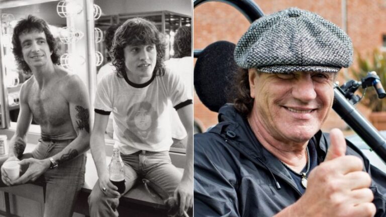 AC/DC’s Angus Young Recalls Bon Scott’s First Reaction To Brian Johnson: “Little Richard”