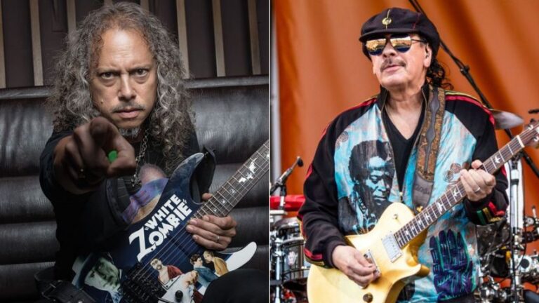 Metallica’s Kirk Hammett Makes Surprise Appearance On New Santana Album