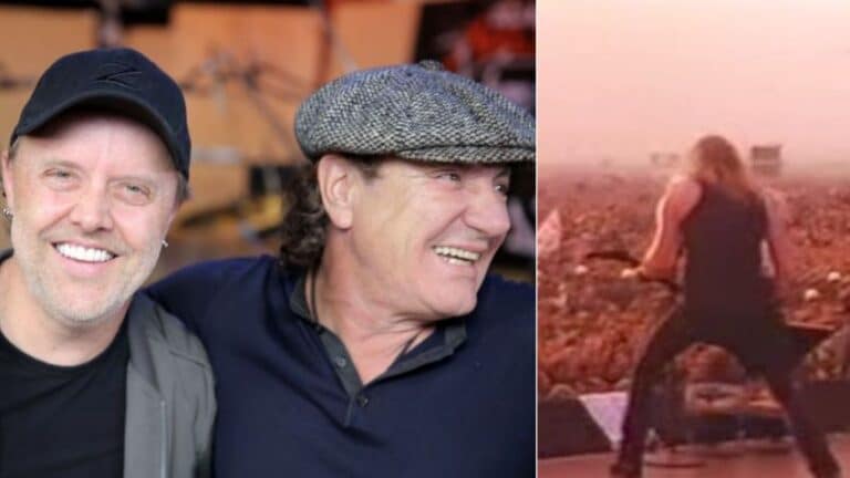 AC/DC’s Brian Johnson Says He Almost Got To Be Shooting By Soldiers on 1991 Monster of Rock