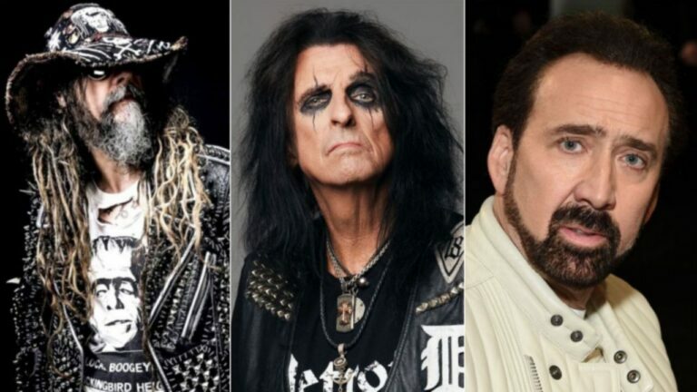 Rob Zombie Reveals A Rarely-Known Photo of Alice Cooper and Nic Cage