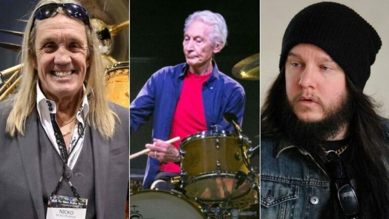 Iron Maiden’s Nicko McBrain Gets Emotional While Paying Tribute To Charlie Watts And Joey Jordison