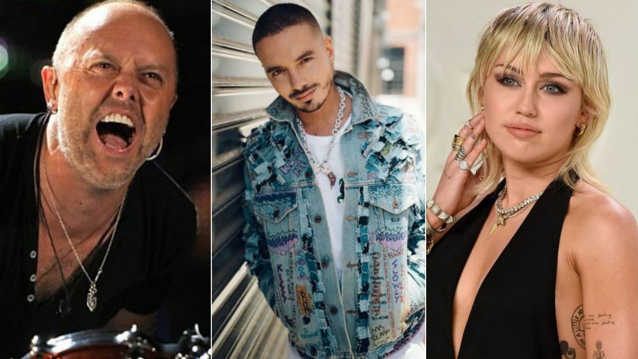 Lars Ulrich Explains Why Metallica Invited Miley Cyrus And J Balvin To Blacklist