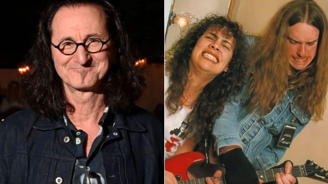 Kirk Hammett Recalls Cliff Burton's Reaction To Geddy Lee's Attending A Metallica Show: "He Just Freaked Out And Started Smoking Pot"
