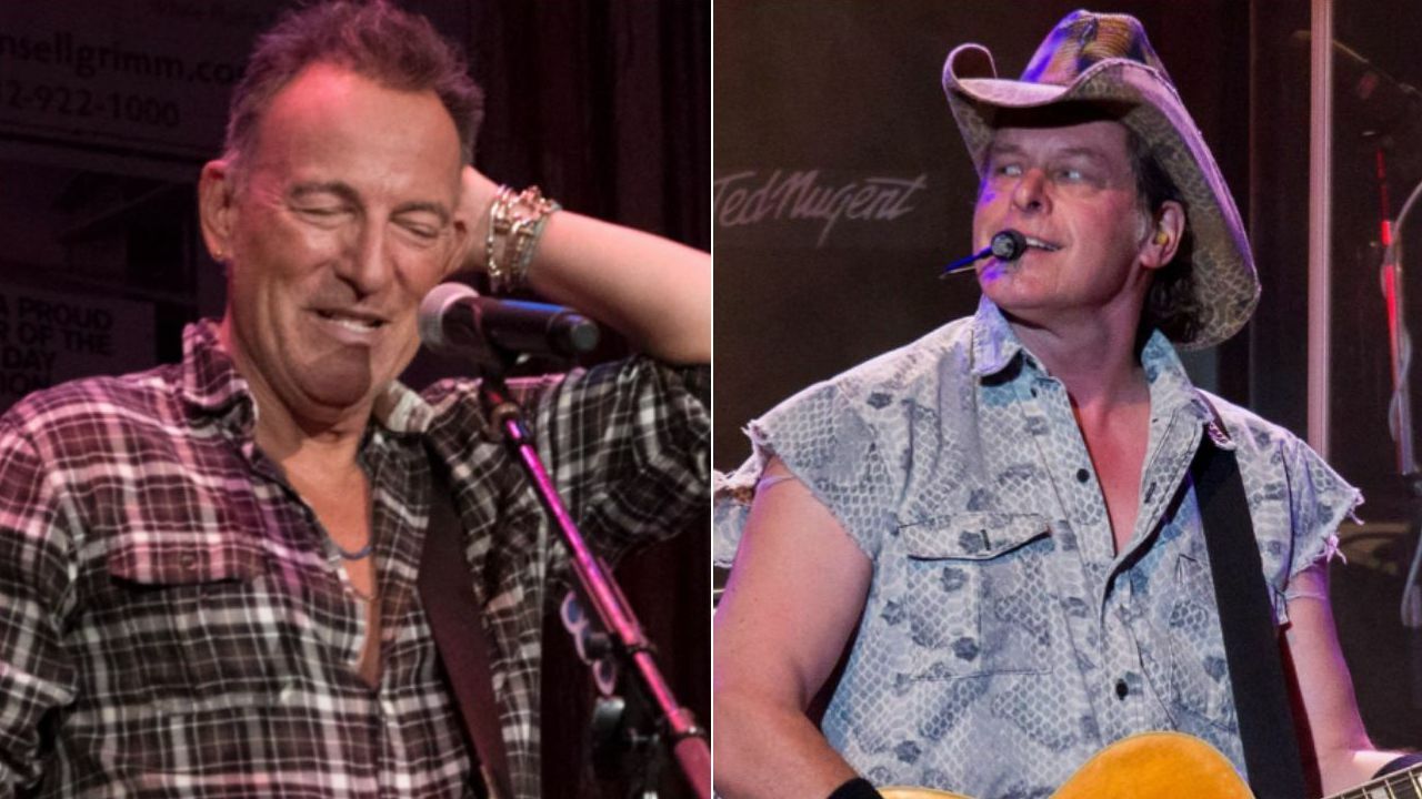 Ted Nugent On Bruce Springsteen: "Communism Supporter Dirtbag Surrounds Me With Great Musicians"