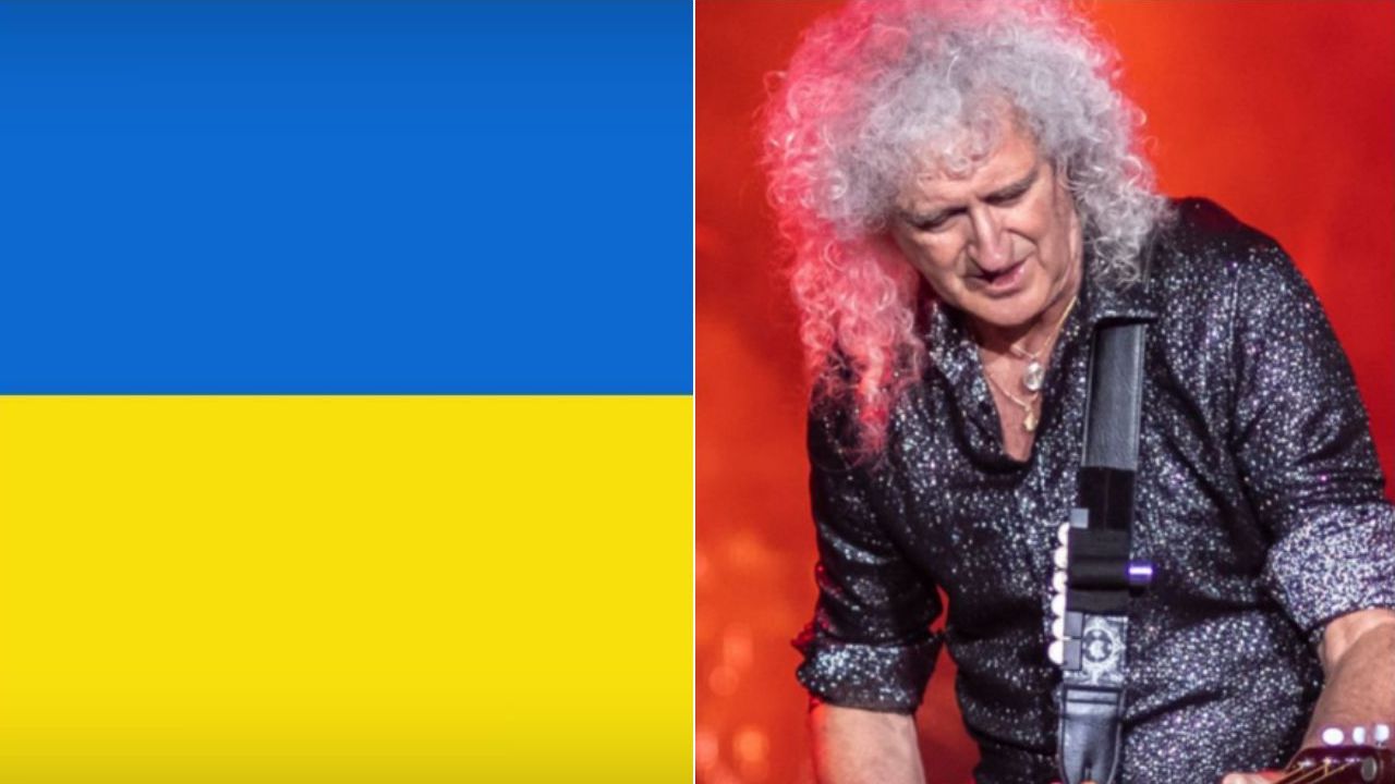Queen's Brian May Supports Ukraine: "It's Unbelievable That The Peaceful Life Of Them Could Be So Senselessly Shattered"