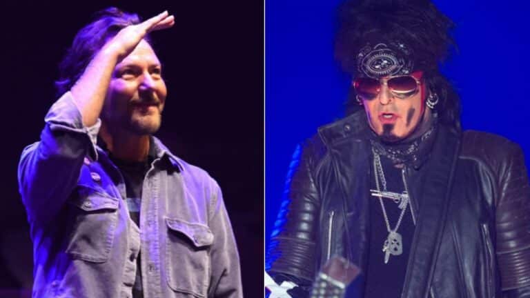 Nikki Sixx On Pearl Jam’s Eddie Vedder’s Hate On Mötley Crüe: “They’re One Of The Most Boring Bands In History”
