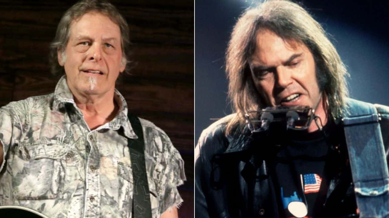 Ted Nugent On Neil Young: "Stoner Birdbrain Punk"