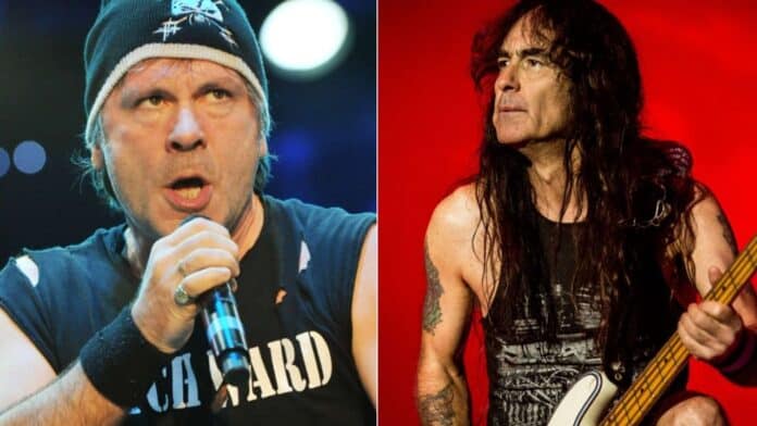 Bruce Dickinson Recalls Near-Fist-Fight With Steve Harris In Iron Maiden
