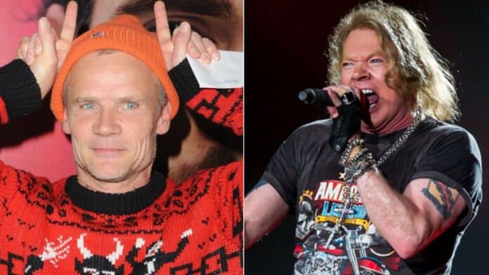 Flea Regrets His Disrespect For Guns N' Roses: 