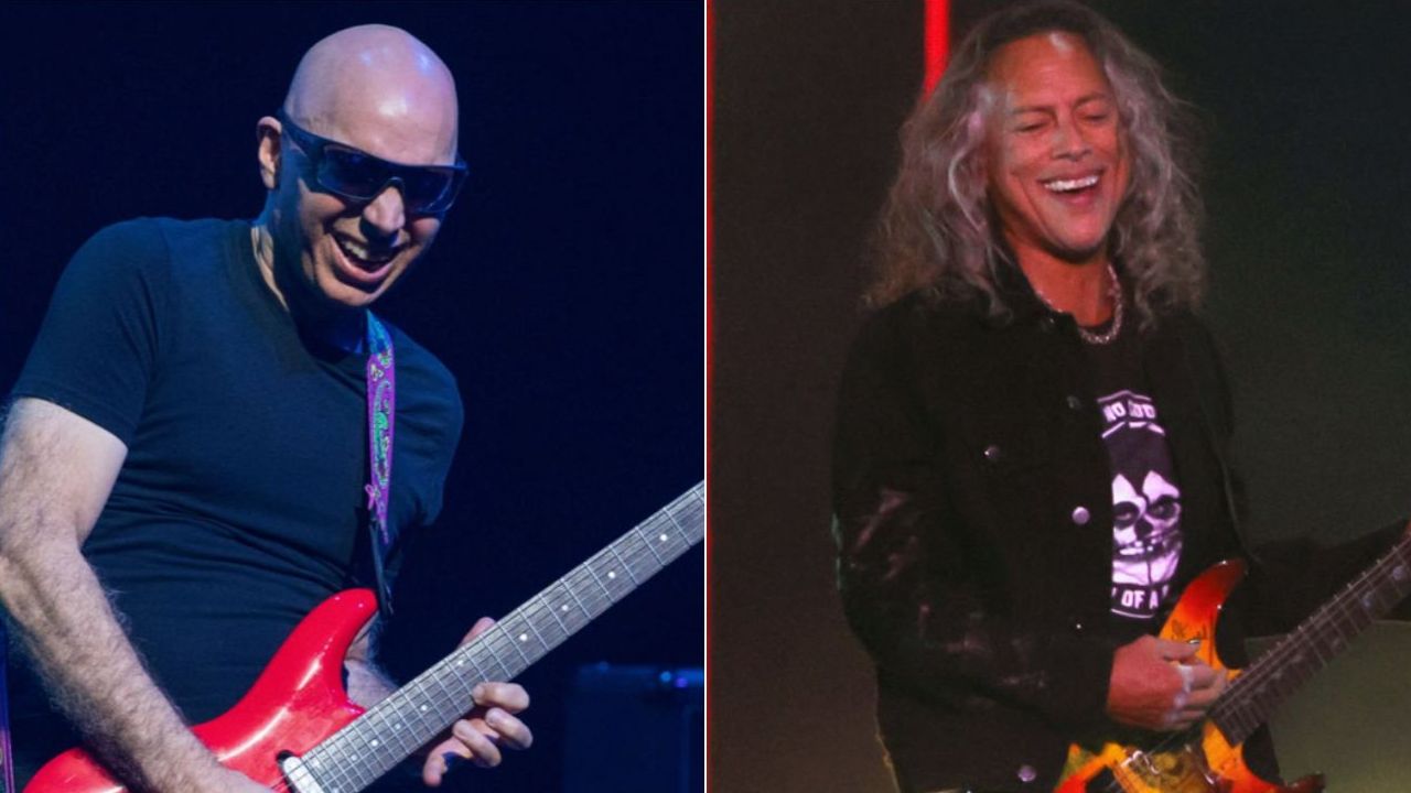 Joe Satriani On Giving Guitar Lessons To Metallica's Kirk Hammett: "He Knew Exactly What He Wanted"