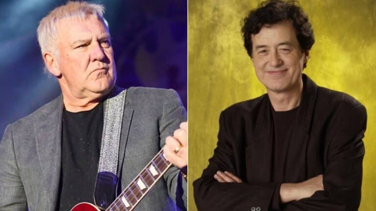 Rush’s Alex Lifeson Recalls ‘Shaking And Stuttering’ Jimmy Page Meeting