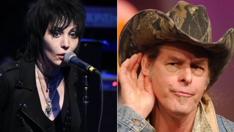 Ted Nugent Fires Back At Joan Jett: “We Know How Stupid She Is”