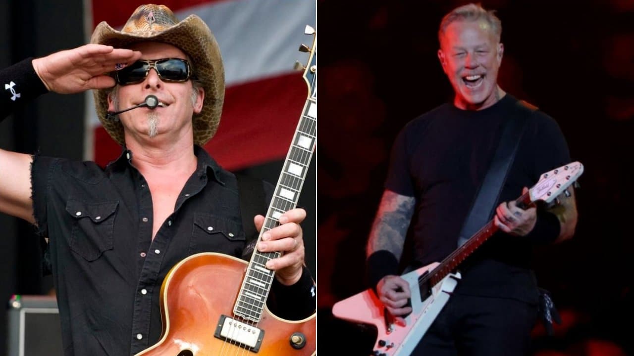 Ted Nugent Praises Metallica: "They're All In The Asset Column Of Life And Music"