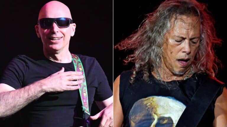 Metallica’s Kirk Hammett Reveals Joe Satriani’s Career-Changing Impact On Him