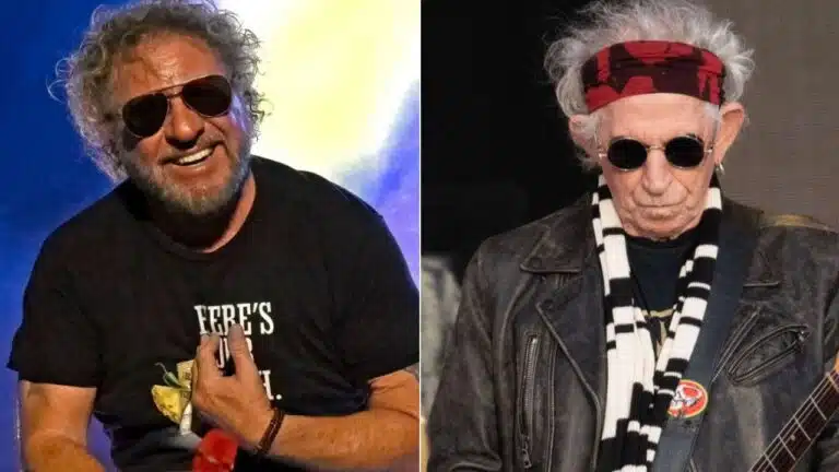 Sammy Hagar On Keith Richards: "My Favorite Rock Star On The Planet"