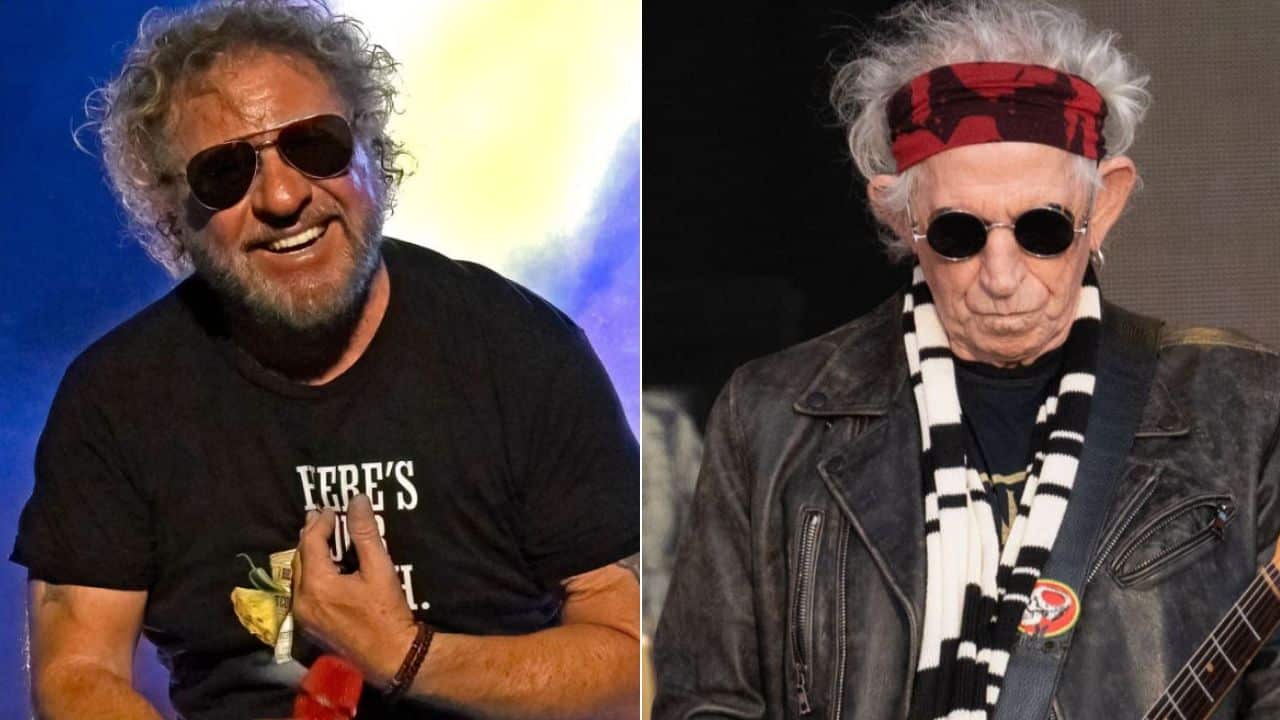 Sammy Hagar On Keith Richards: "My Favorite Rock Star On The Planet"