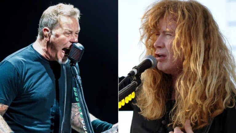 Dave Mustaine Calls Out James Hetfield To Write Music Together