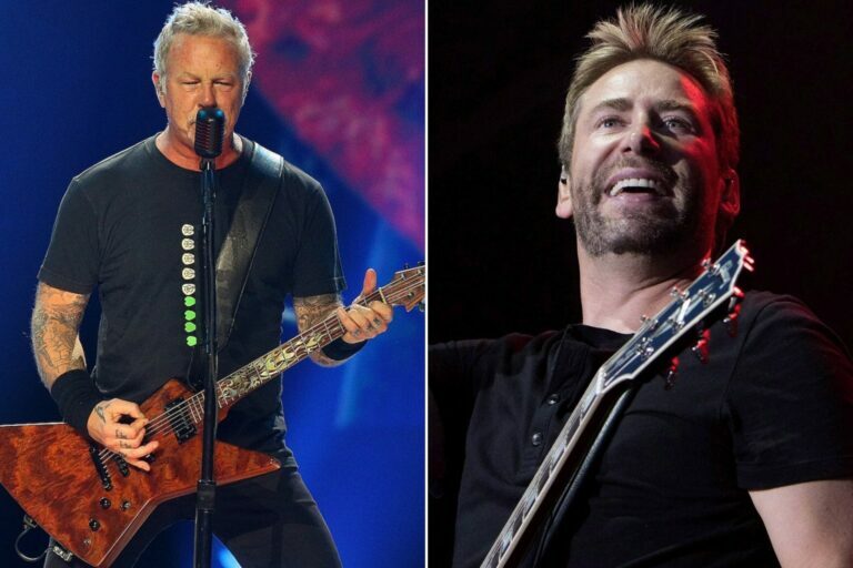 Chad Kroeger Names James Hetfield His Rock God