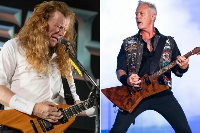 Dave Mustaine's Last Conversation With James Hetfield 'Didn't End Very Well'