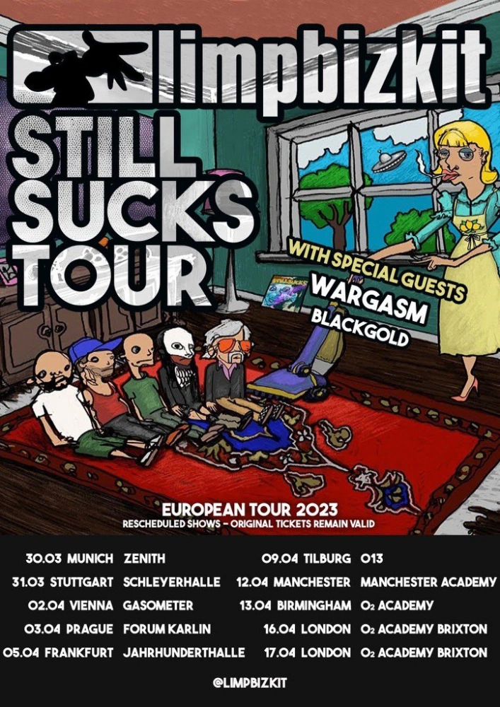 Limp Bizkit 2023 European tour