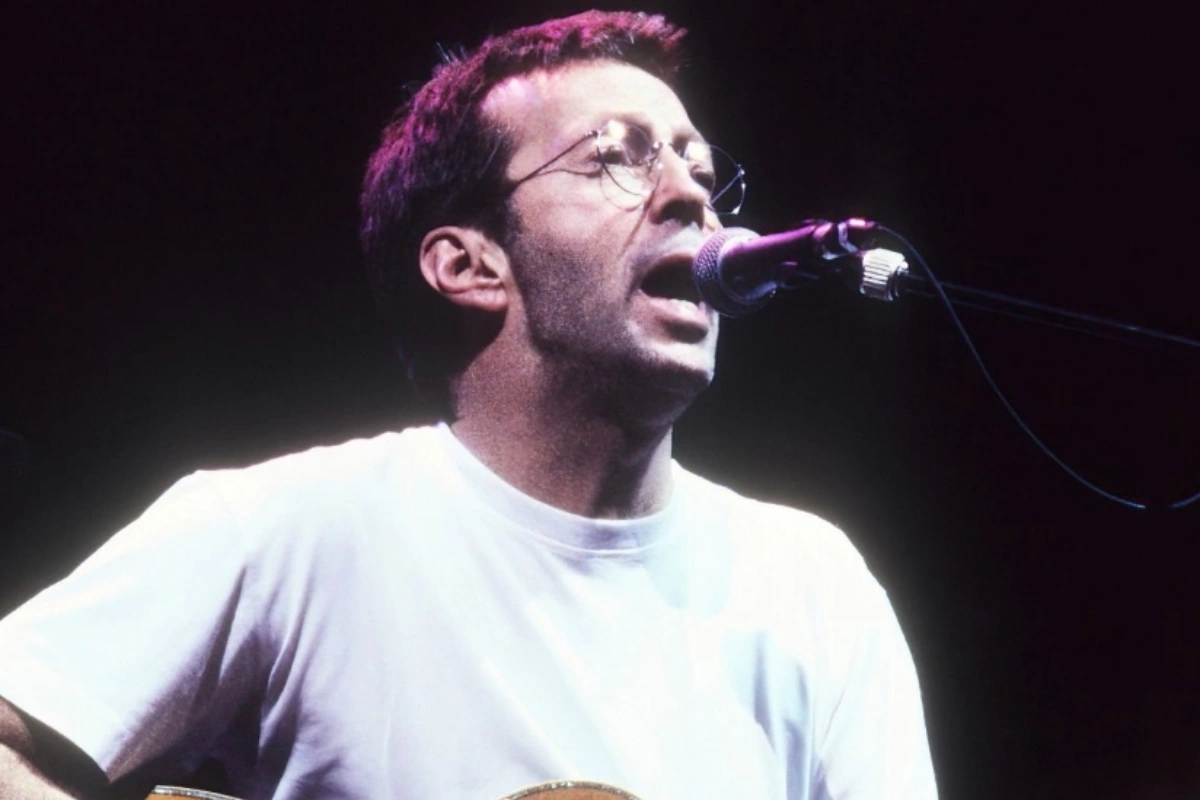 Eric Clapton live on stage