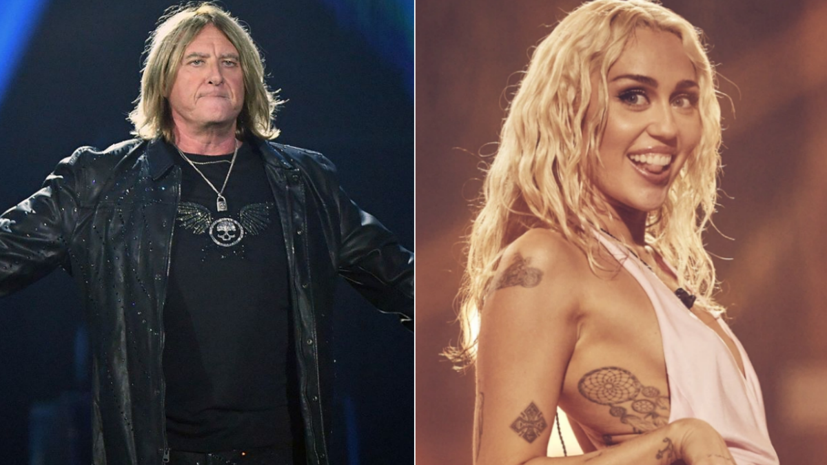 Joe Elliott thinks Miley Cyrus is a 'rocker at heart'