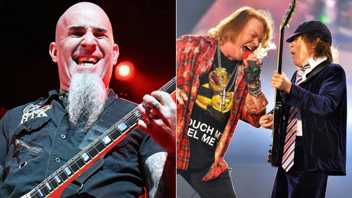 Scott Ian reacts to Axl Rose with AC/DC: "That Axl/DC show was fantastic"