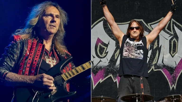 Tom Hunting says Glenn Tipton's health struggle inspires him