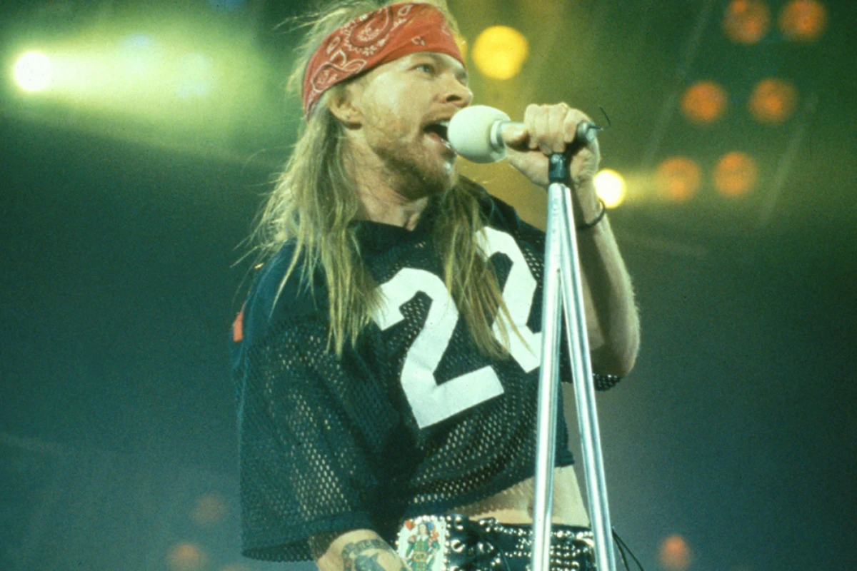 Axl Rose of Guns N' Roses