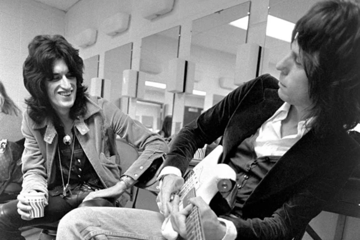 Joe Perry and Jeff Beck