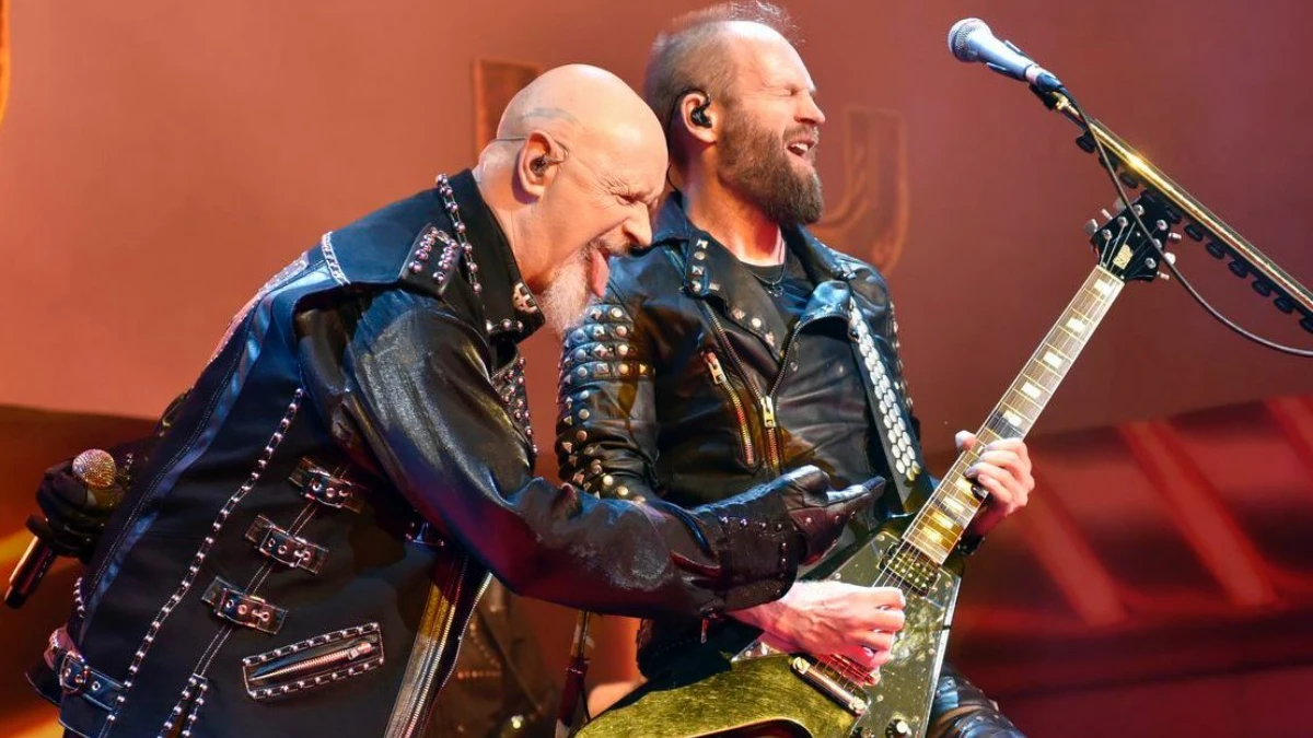 Rob Halford and Andy Sneap
