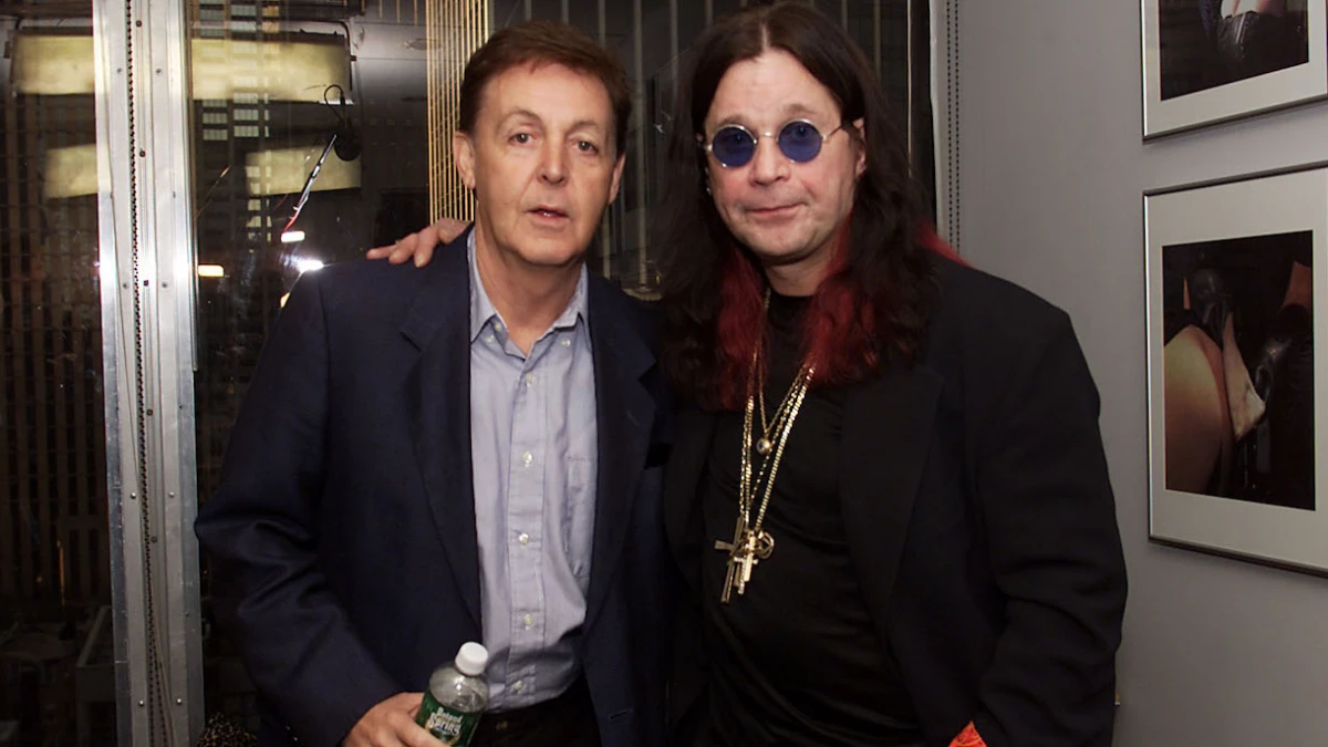 Ozzy Osbourne and Paul McCartney