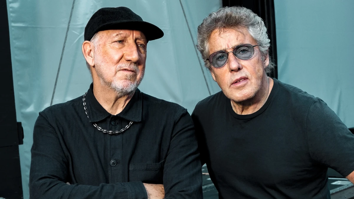Pete Townshend and Roger Daltrey of The Who band