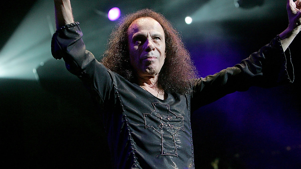 One of Bruce Dickinson's favorite singers, Ronnie James Dio