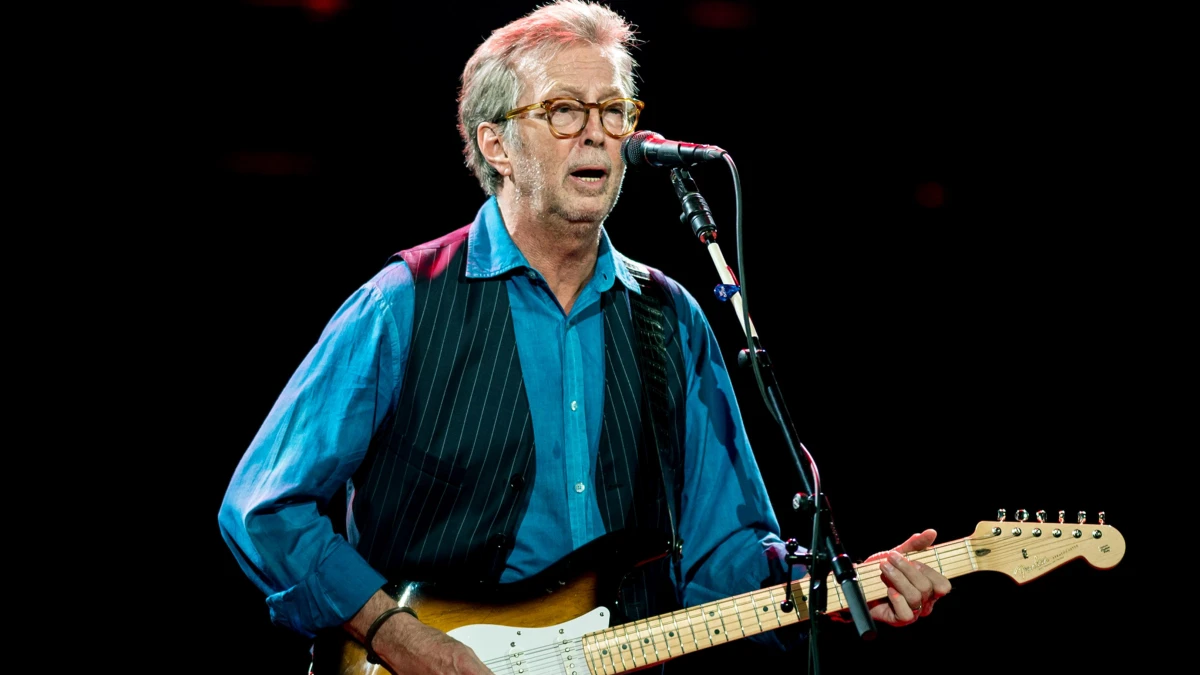 One of Mick Mars' influences, Eric Clapton