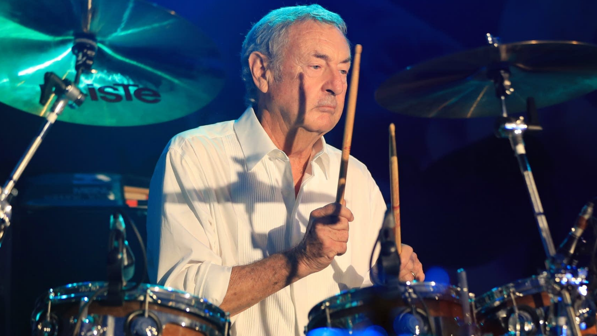 One of Neil Peart's favorite drummers, Nick Mason