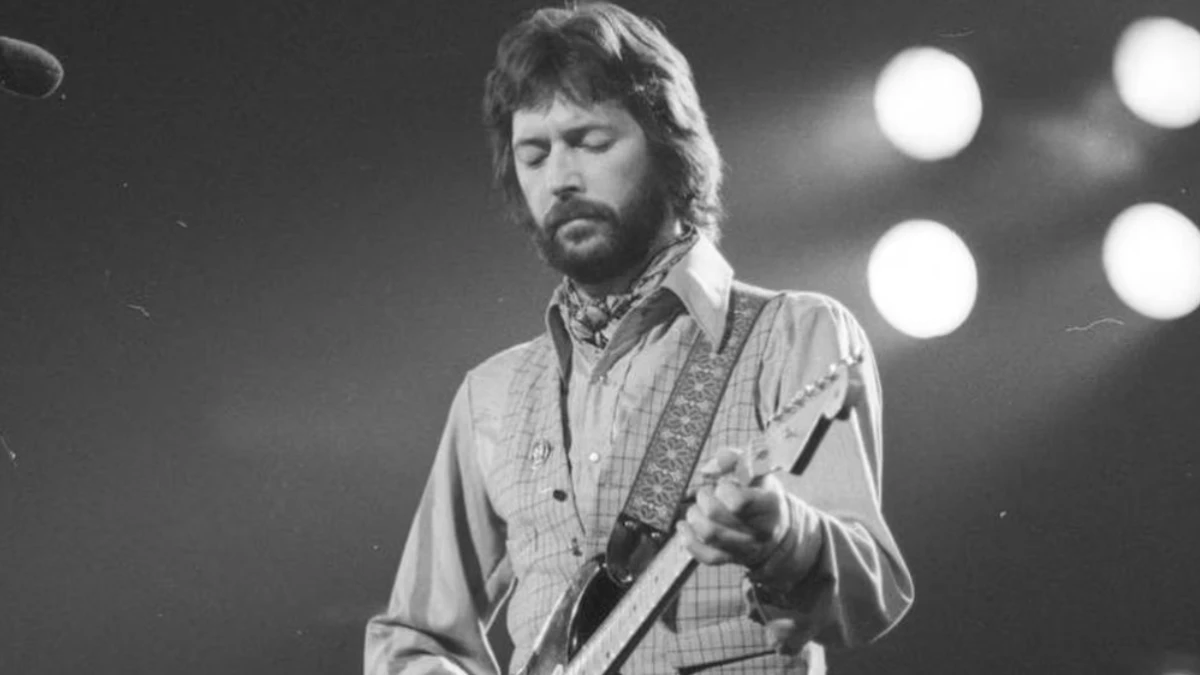 Kirk Hammett's favorite guitarist, Eric Clapton