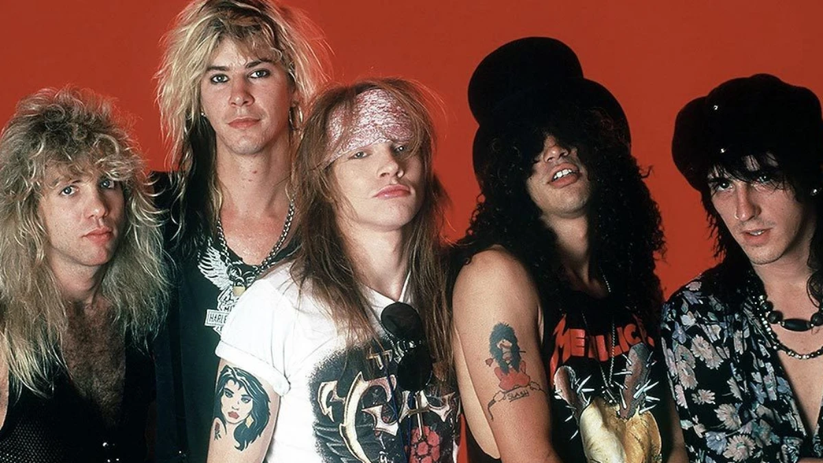Appetite For Destruction, the album that Lars Ulrich named his favorite Guns N' Roses album