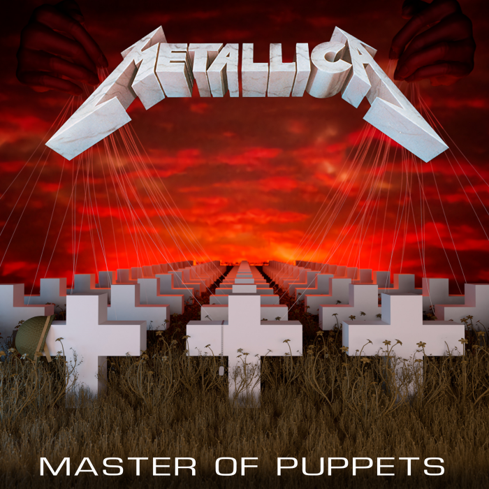 Corey Taylor's all-time favorite album, Master of Puppets by Metallica